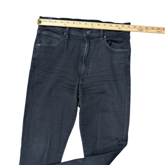 Citizens Of Humanity Chrissy High Rise Dark Grey Skinny Jeans, Size 31 - Picture 9 of 11